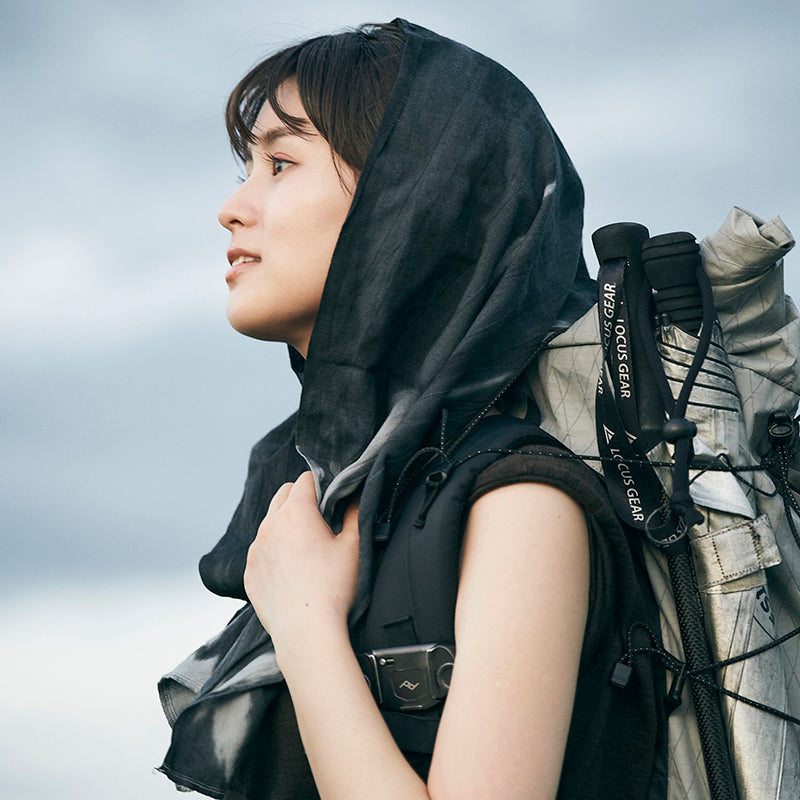 CHAORAS スポーツてぬぐい タイダイ / モノクロ