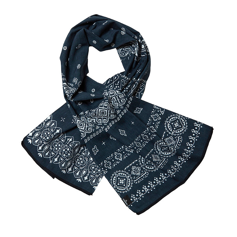 CHAORAS Sports Hand Towel / Vintage Bandana / Black 81057