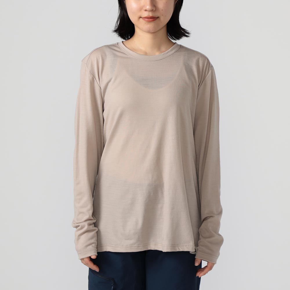 ACLIMA【女性用】LightWool 180  Crewneck