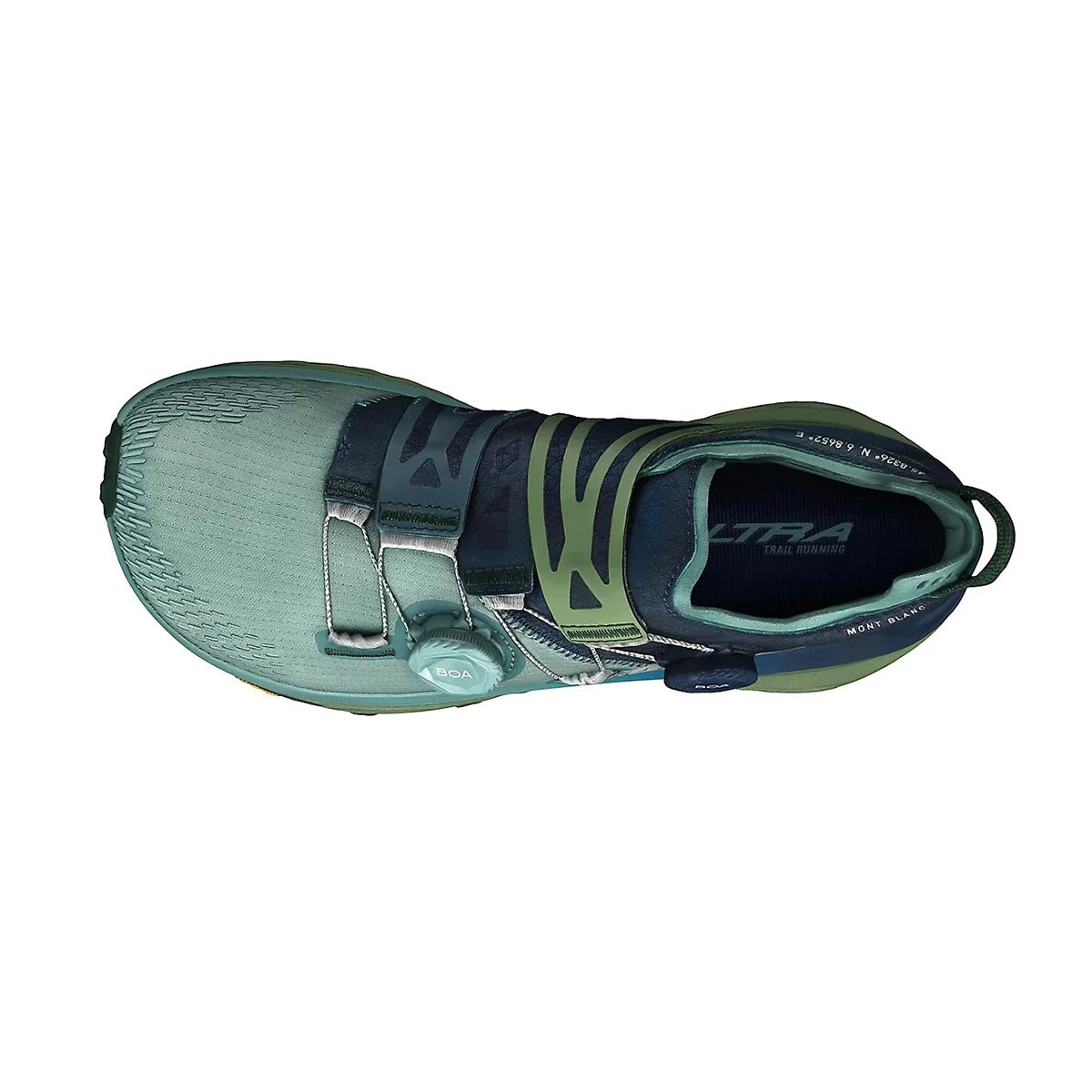 アルトラ（ALTRA） モンブランボア ウィメンズ（MONT BLANC BOA® W 'S）AL0A7R7D　カラー：BLUE/GREEN