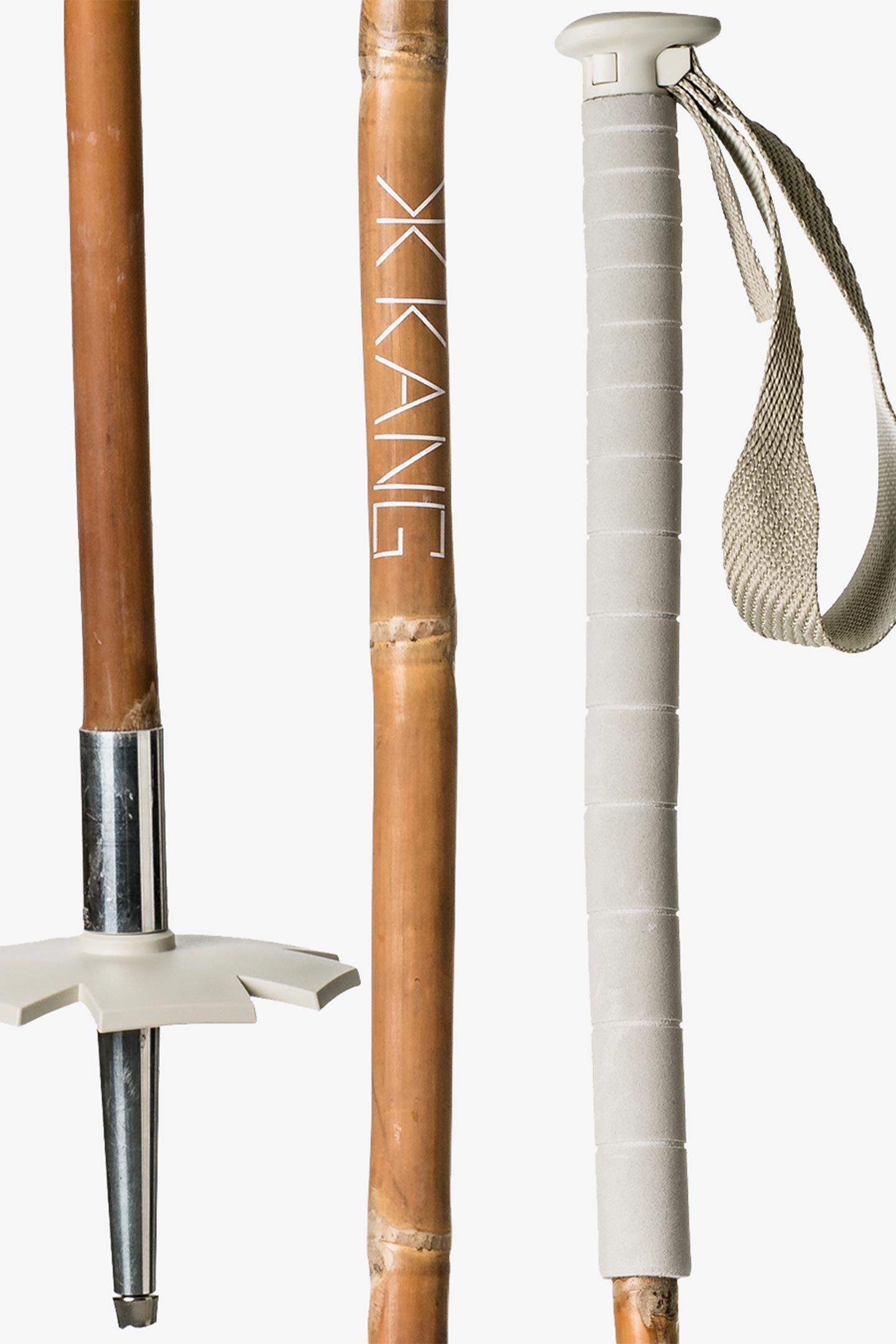 カング　バンブー フリーライド　ベージュ　グリップ部分