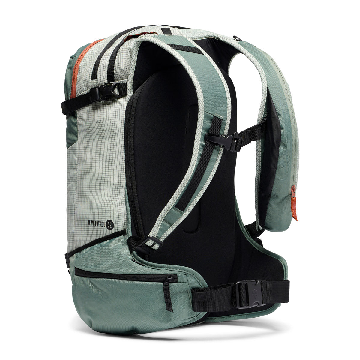 ブラックダイヤモンド　ドーンパトロール32　フォームグリーン　背面