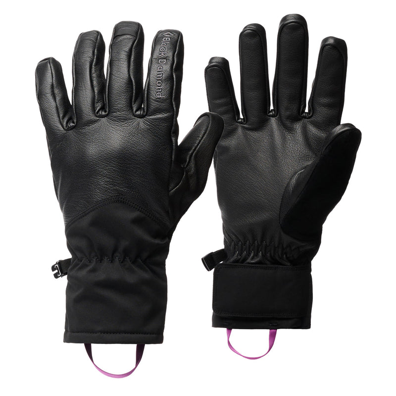 ブラックダイヤモンド ツアーグローブ　ブラック　正面