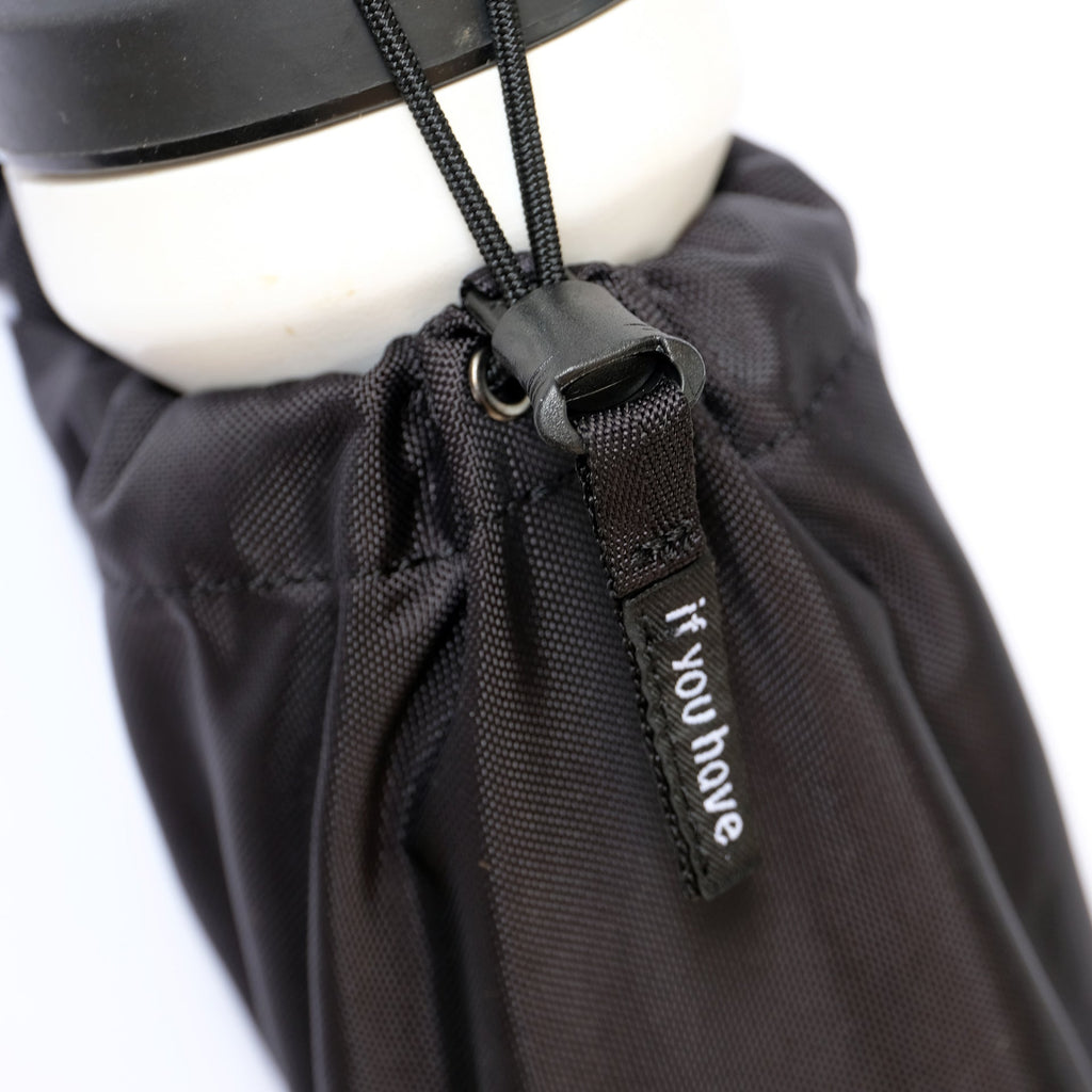 イフユーハブ　ショルダーボトルポケット　タグ部分