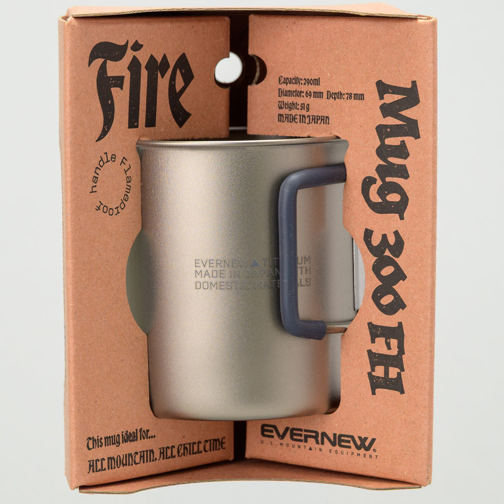 EVERNEW Ti (Fire) Mug 300 FH