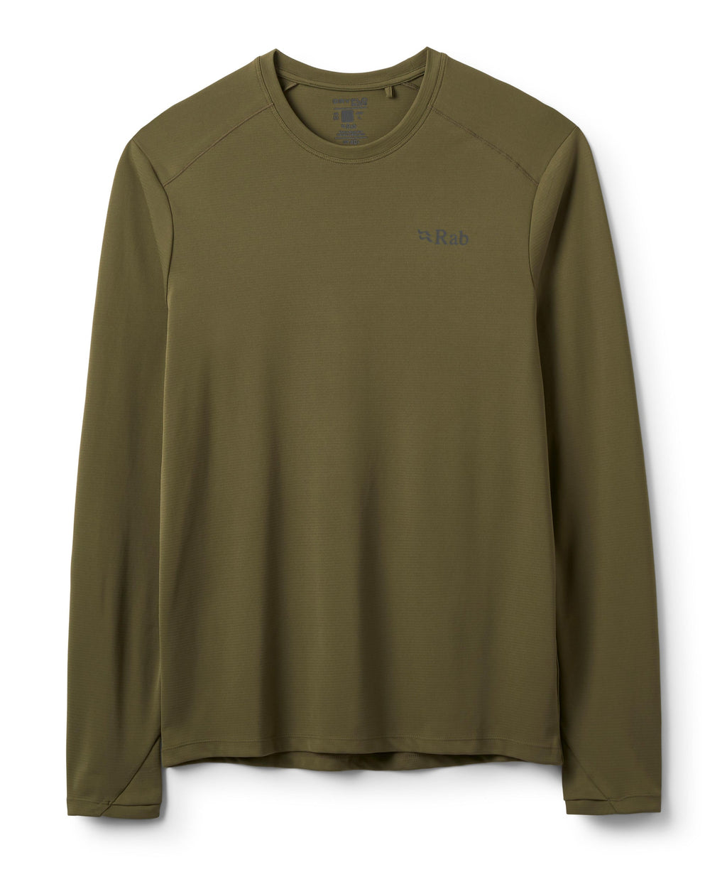 ラブ フォースロングスリーブティー Rab Force LS Tee QCC-22