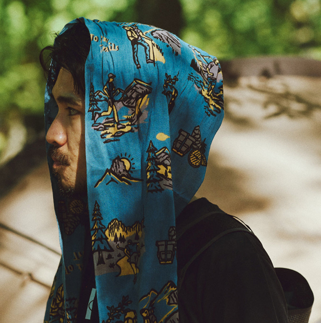 CHAORAS スポーツてぬぐい / To the trails