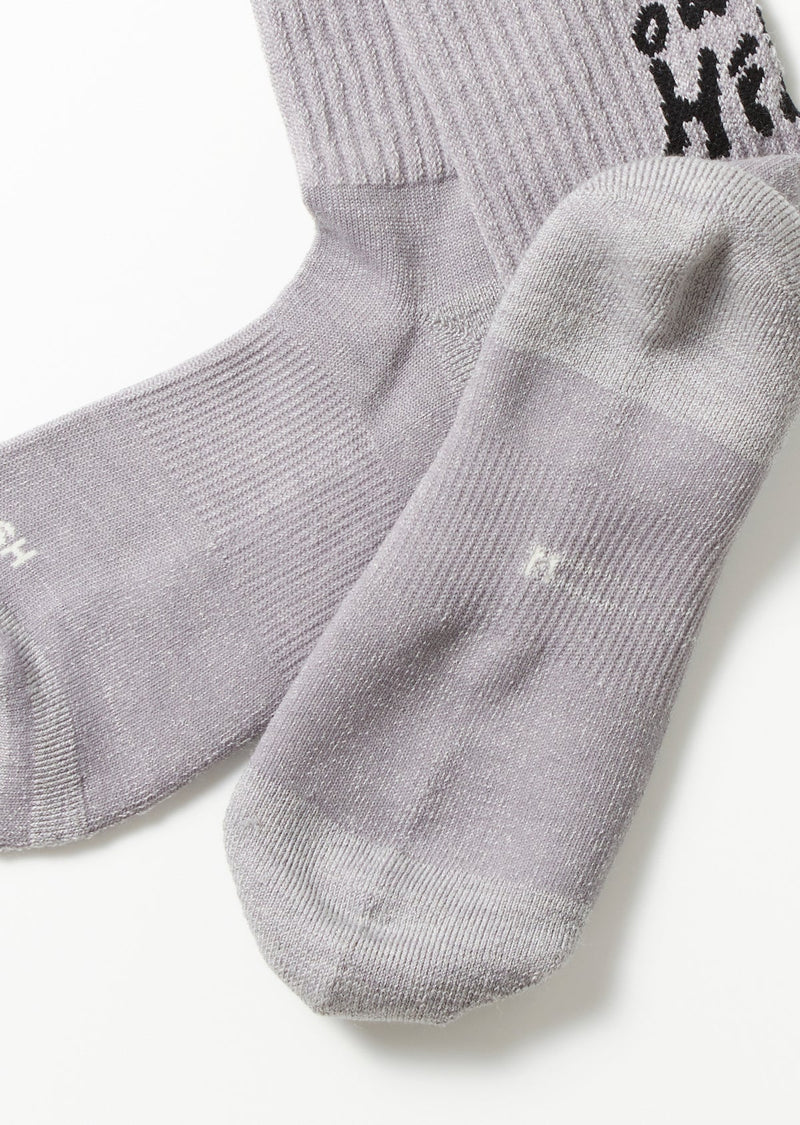 ハイカートラッシュ H.Y.O.H HIKE TREK CREW　GRY / BLK / WHT　裏