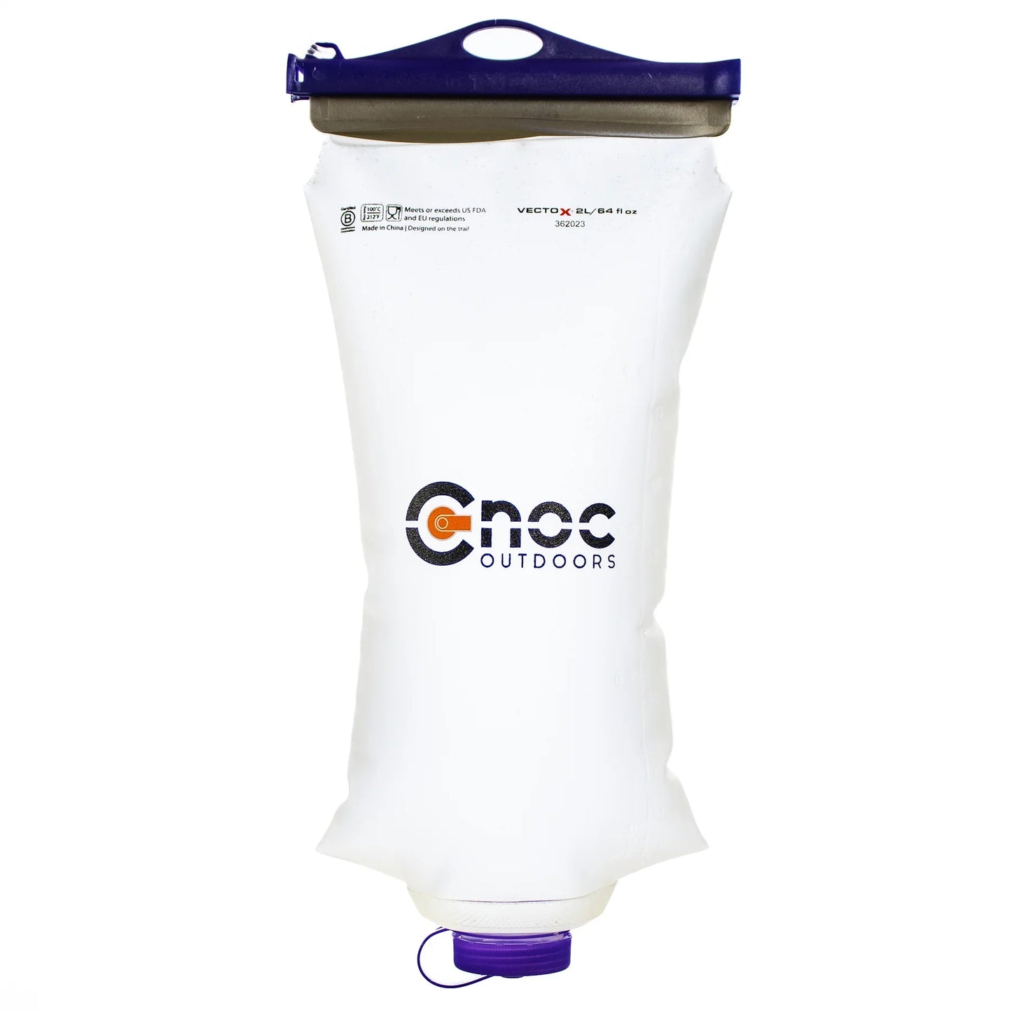 クノックアウトドア（CNOC OUTDOORS）ヴェクトX 2L ウォーターコンテナ 42MM（CN-2XVP42 VECTOX 42mm 2L）MGL-VWCX-0002 カラー：パープル