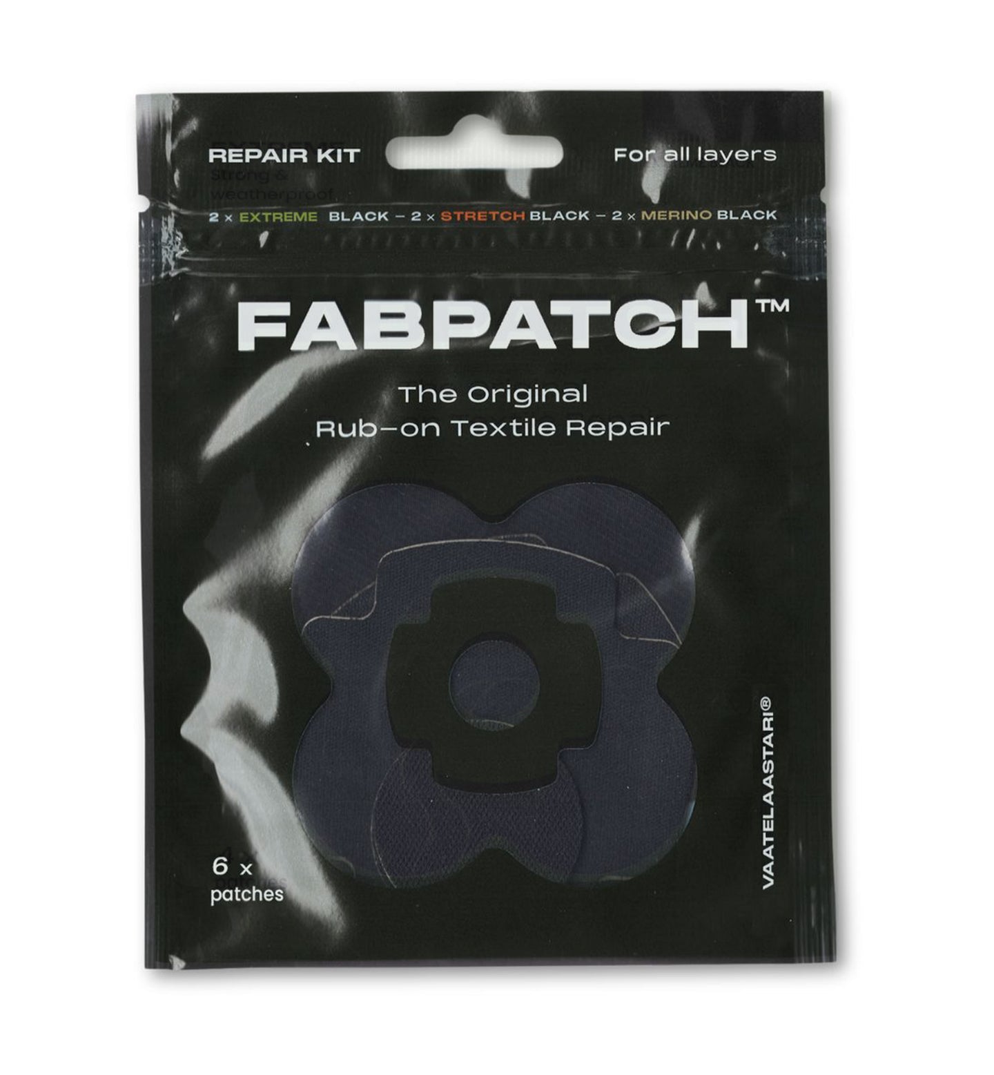 FABPATCH REPAIR KIT Black trio