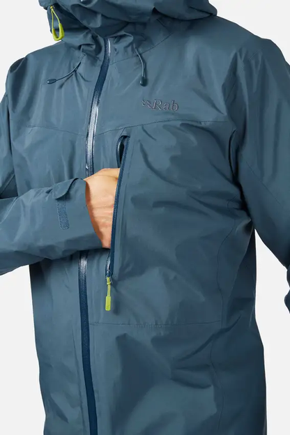 ラブ（RAB）ラトックパックライトプラスジャケット（Latok Paclite Plus Jacket） QWH-57 カラー：Orion Blue