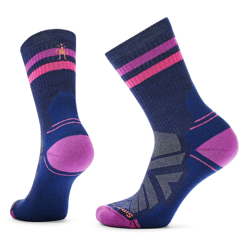 SmartWool【女性用】ハイク ライトクッション チューブストライプクルー