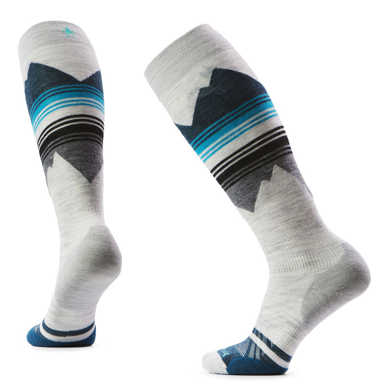 スマートウール　ウィメンズ スキー ターゲットクッション パターン　SW73514　アッシュ　正面