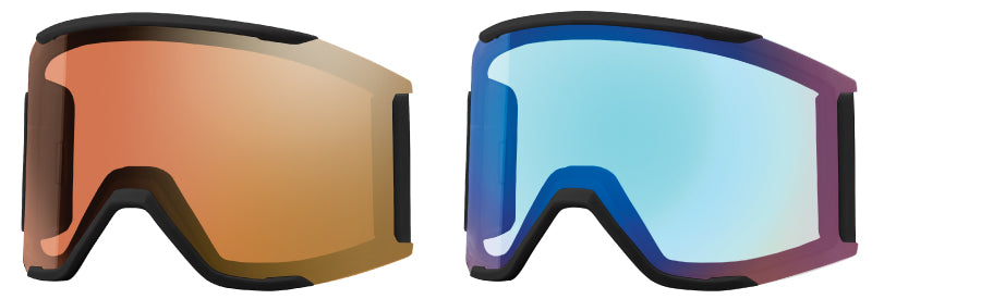 スミス スカッドマグ SQUAD MAG BLACK（CP Pro Photochromic Gold Mirror［Pro調光］ / CP Storm Blue Sensor Mirror）