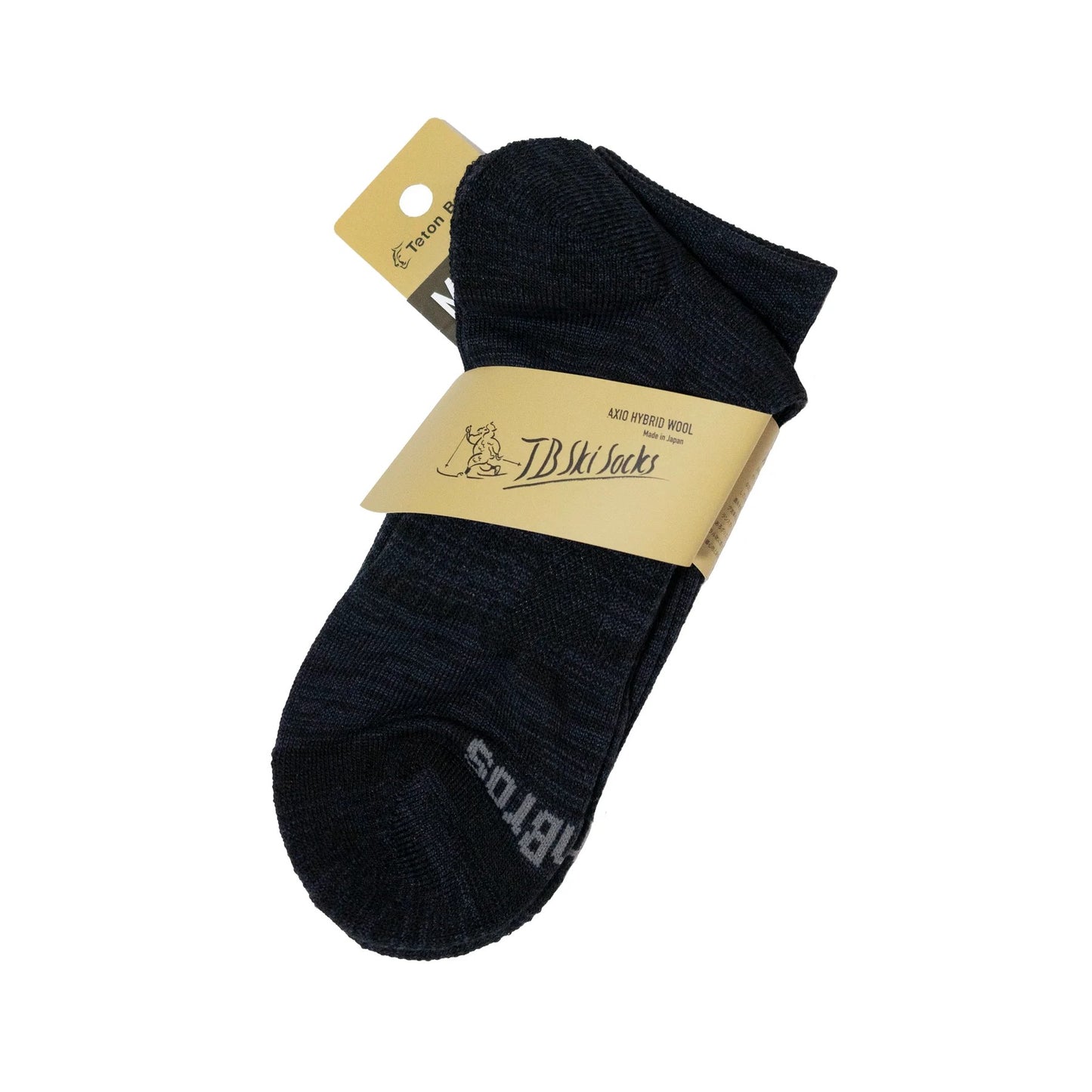 ティートンブロス（TetonBros.）アクシオソックス（AXIO SOCKS）TB233-76  カラー：BLACK