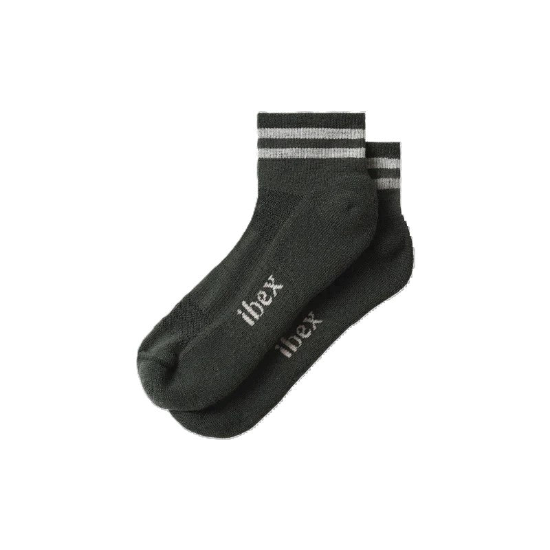IBEX Light Cushion Performance 1/4 Socks (U-SK0089) Color: Sage Oatmeal