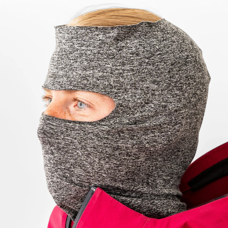 アウターユー　バラ　グレー　着用写真　バラクラバ