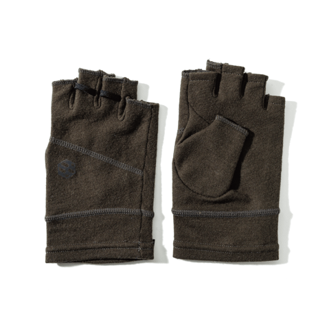 ハンズオングリップ　ホーボーハーフフィンガー　モスグリーン