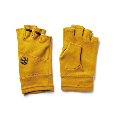 ハンズオングリップ　ホーボーハーフフィンガー　マスタード