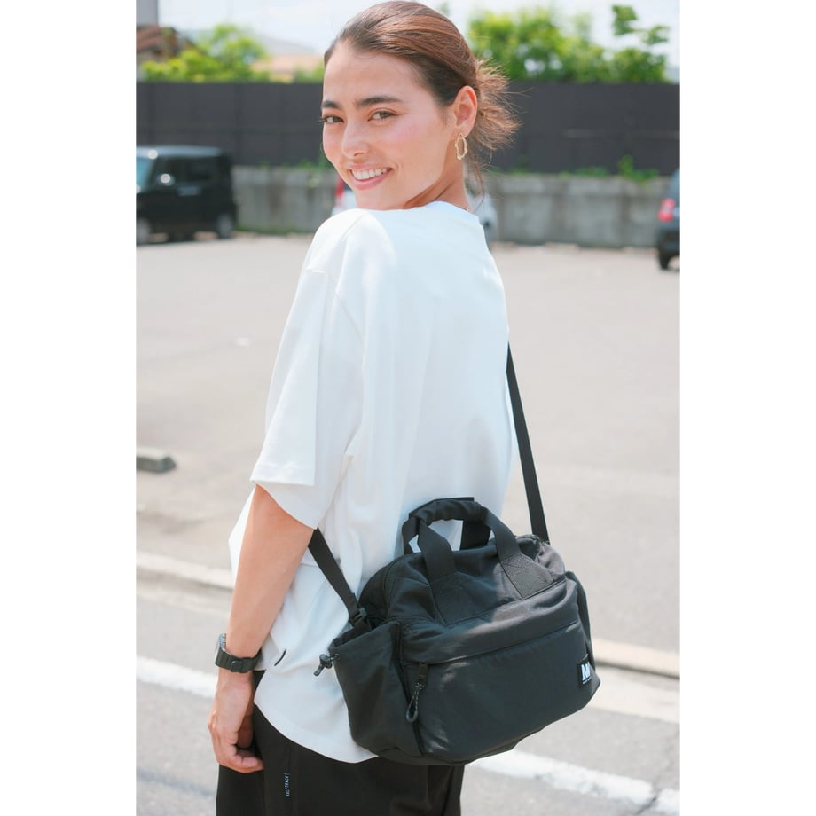 ネバーウェステッド　プレイリップ　ブラック　着用画像