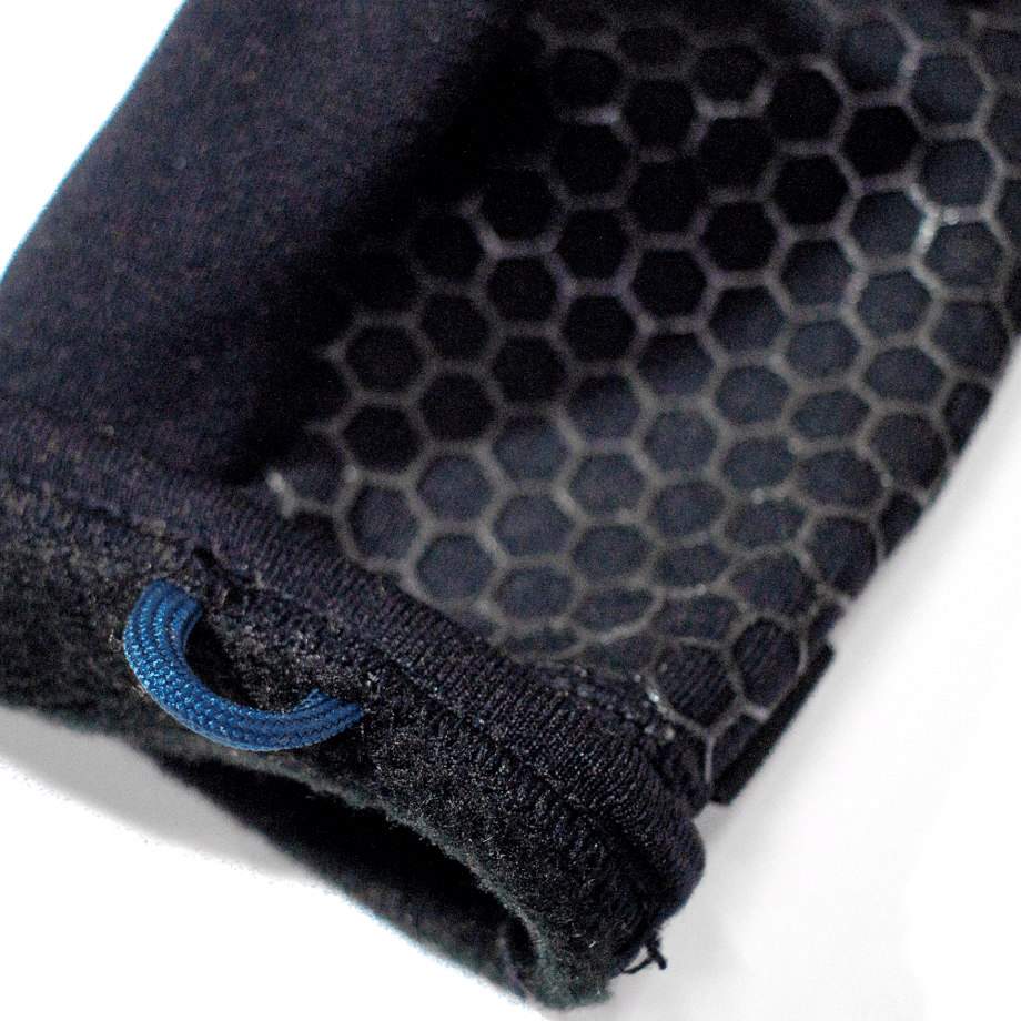 ハンズオングリップ　リバティーハーフフィンガー　ブラック　裾