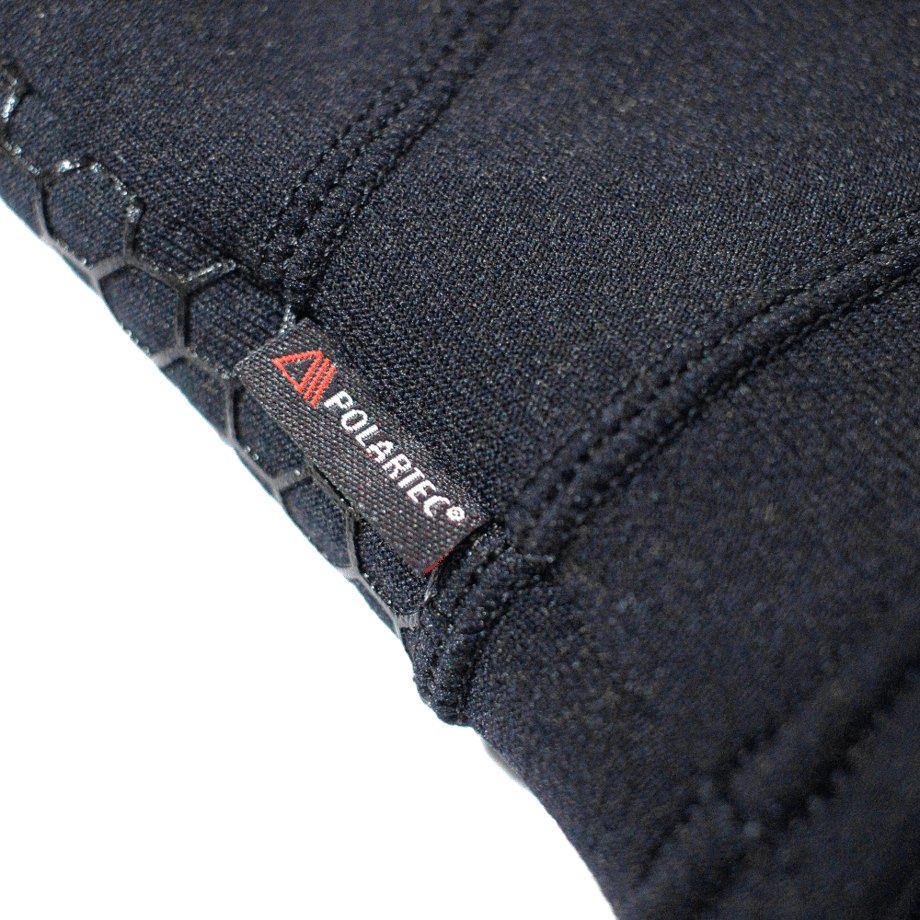 ハンズオングリップ　リバティーハーフフィンガー　ブラック　ポーラテックタグ