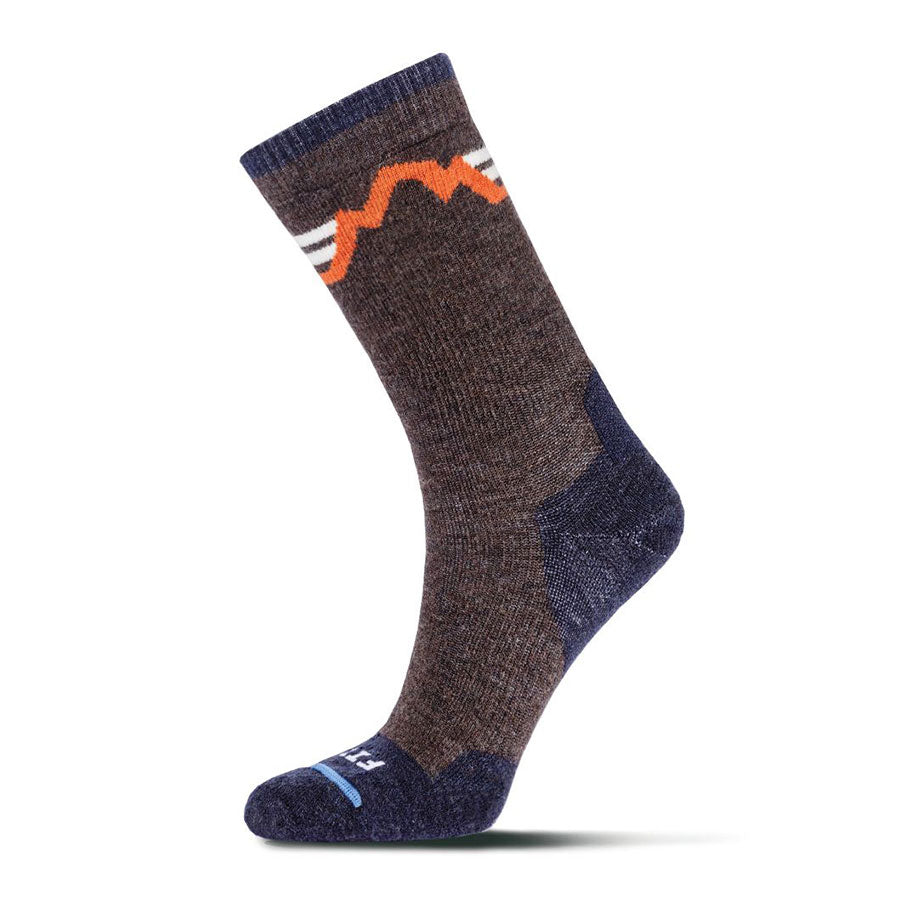 FITS Medium Hiker Crew CA F1082, Chestnut