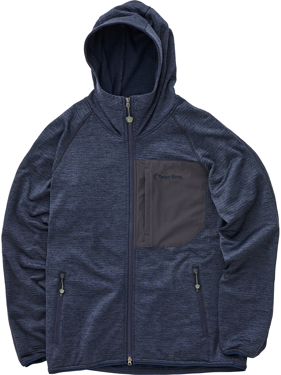 ティートンブロス（TetonBros.） グラフェンジップフーディー（Graphene Zip Hoody）TB233-38 カラー：Navy