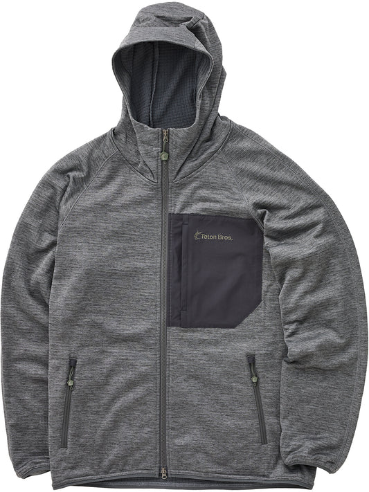 ティートンブロス（TetonBros.） グラフェンジップフーディー（Graphene Zip Hoody）TB233-38 カラー：Graphite