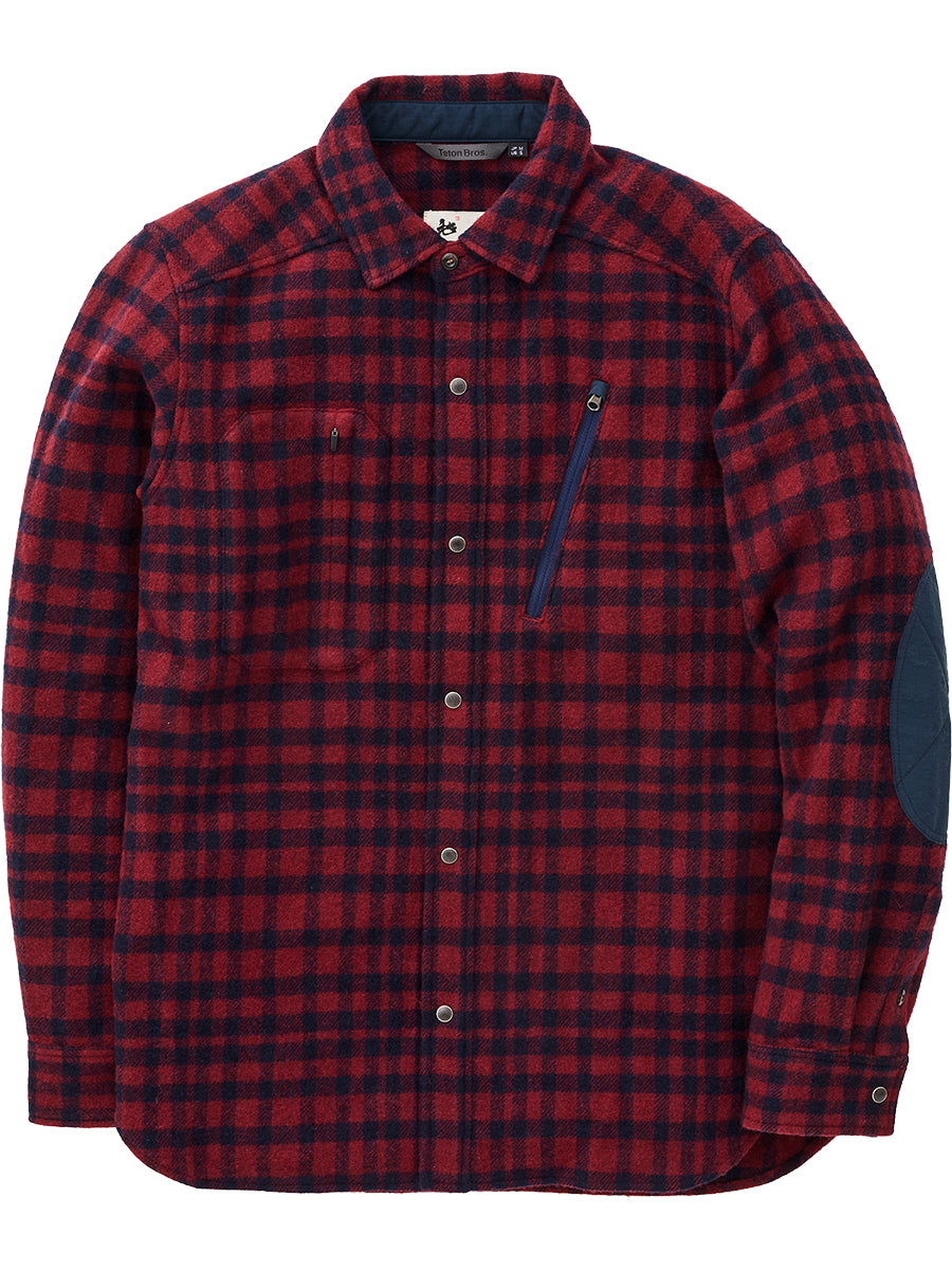 ティートンブロス（TetonBros.） ファラロンシャツ（Farallon Shirt ）TB233-80 カラー：Red