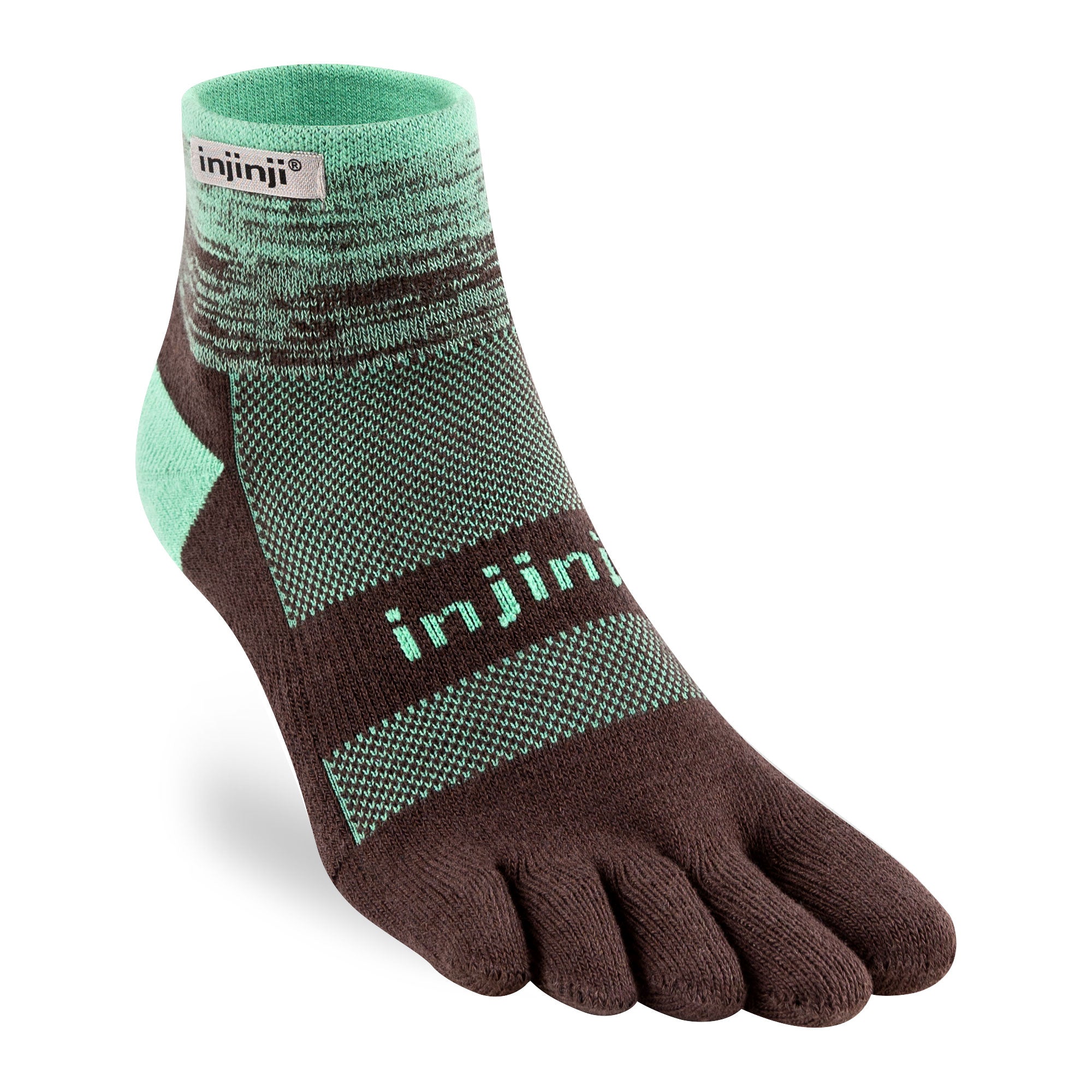 injinji トレイルミッドウェイトミニクルー