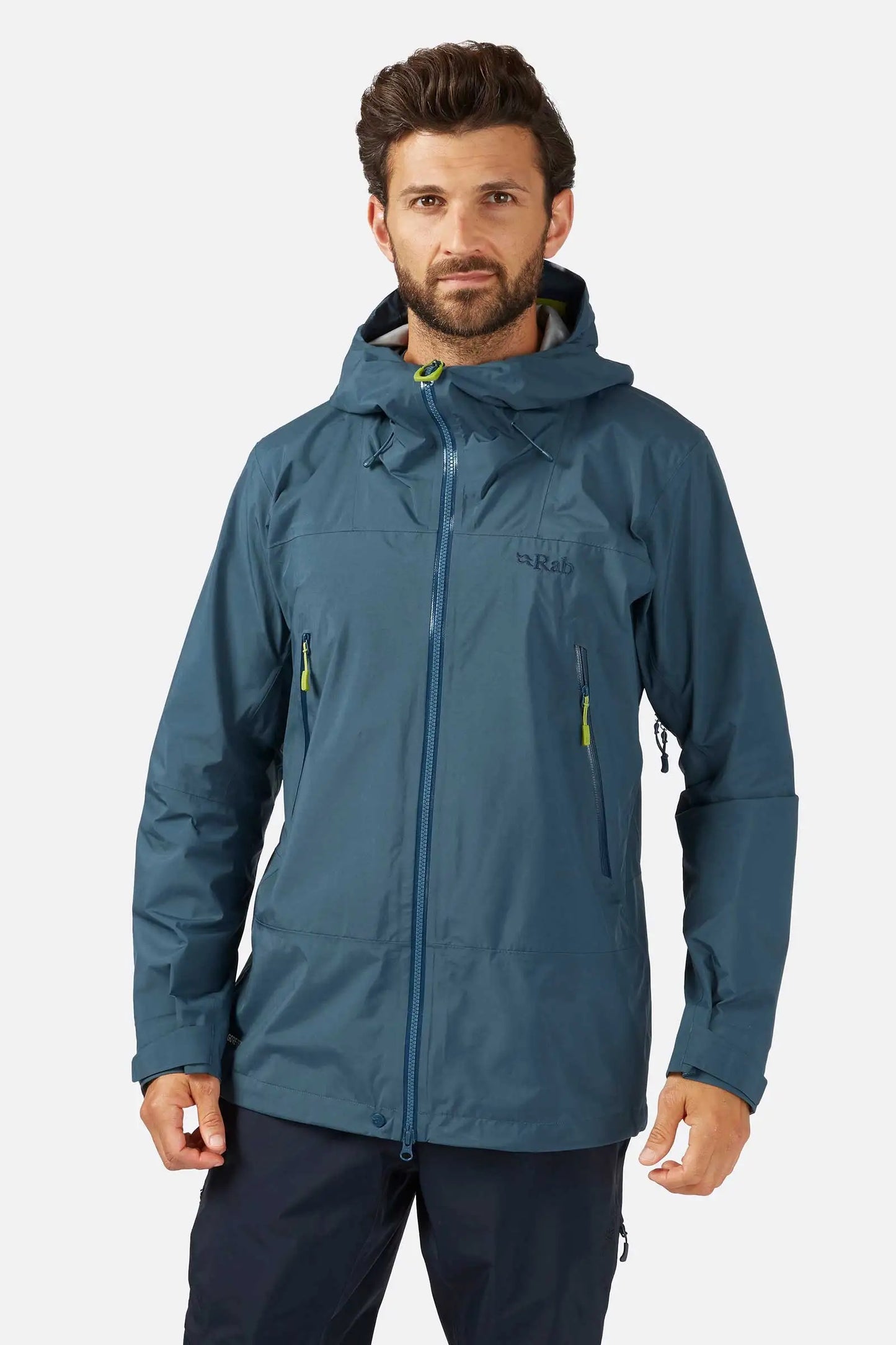 ラブ（Rab） カングリ GTX パックライトプラスジャケット（Kangri GORE-TEX PACLITE Plus Jacket）QWH-73 カラー：Orion Blue