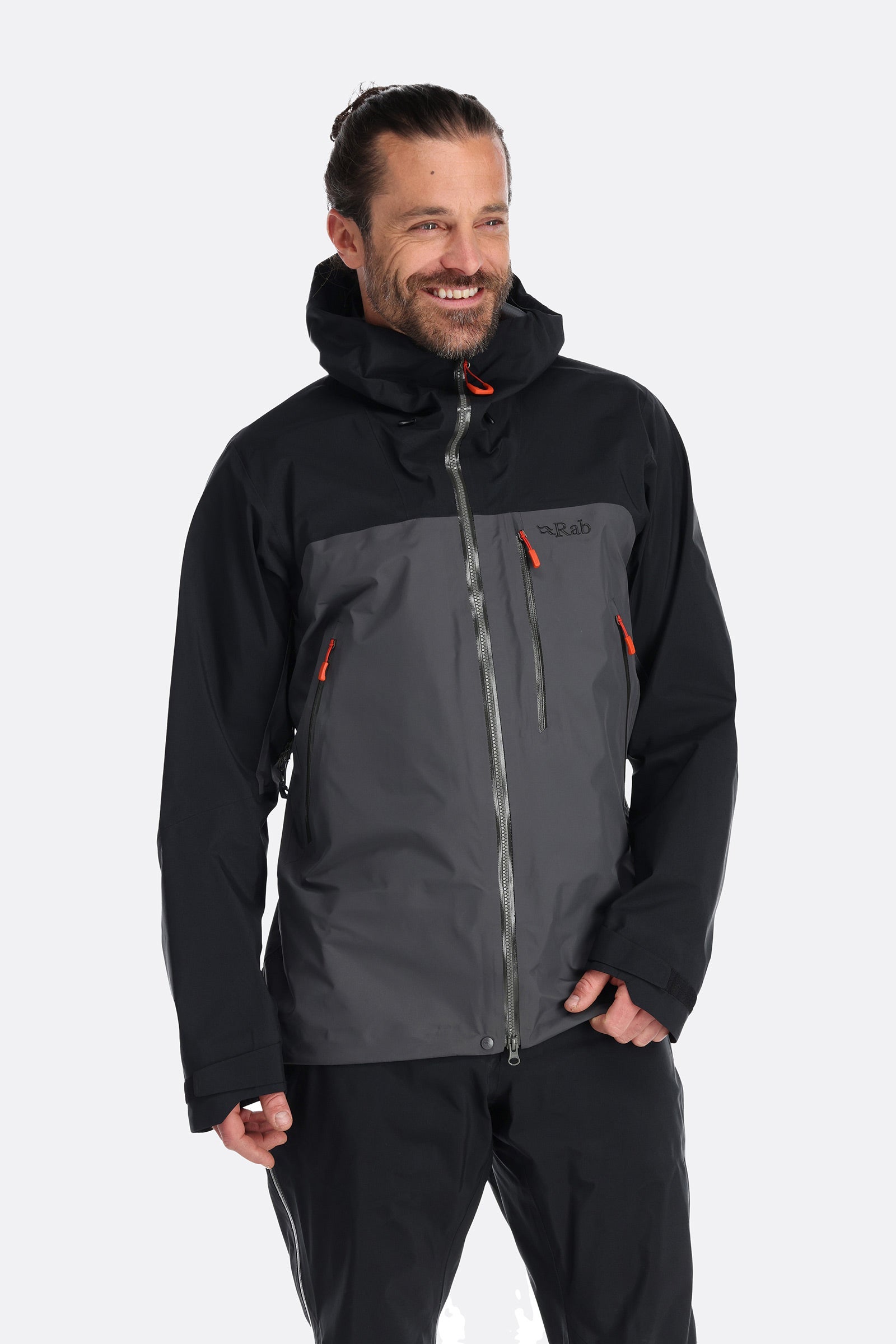 ラブ（RAB）ラトックマウンテンGTXジャケット（Latok Mountain GTX Jacket）QWH-24 カラー：Black/Graphene