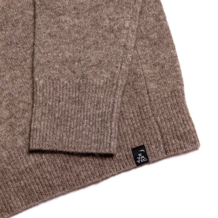 スタティック（STATIC） ヤク プルオーバー（YAK PULLOVER）102723 カラー：Undyed Mocha