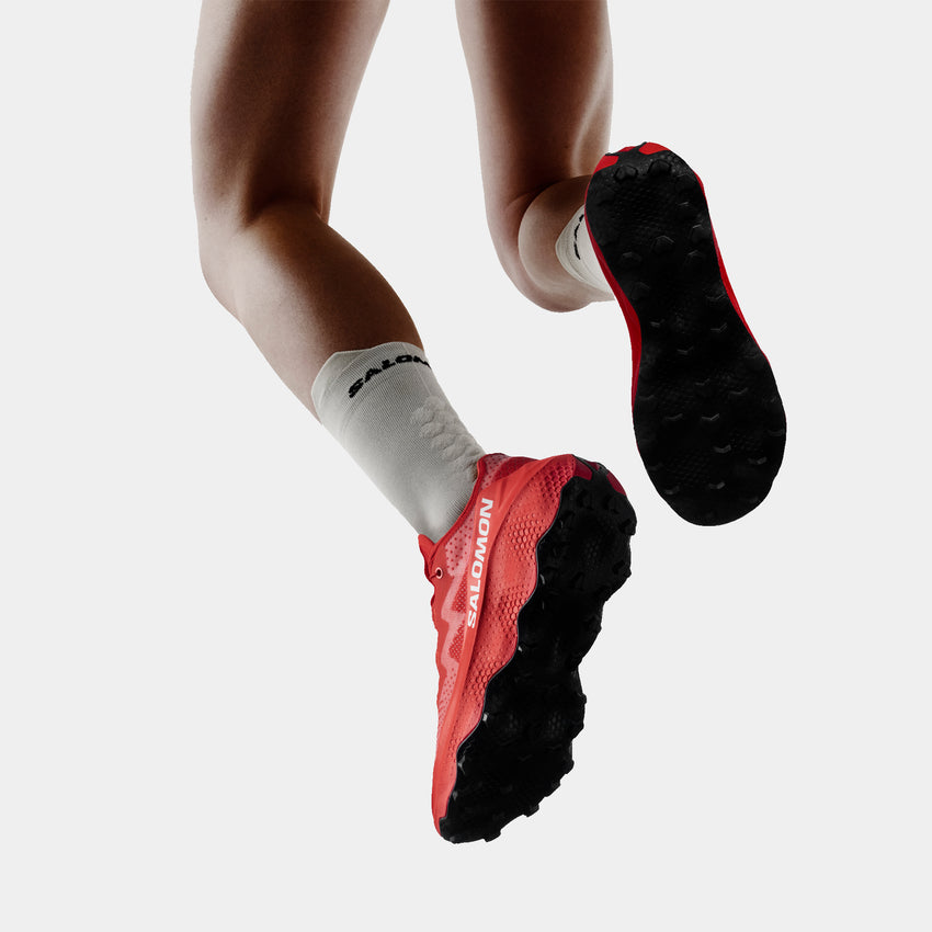 サロモン S/LAB Ultra Glide 1.5 トレイルランニングシューズ 着用写真