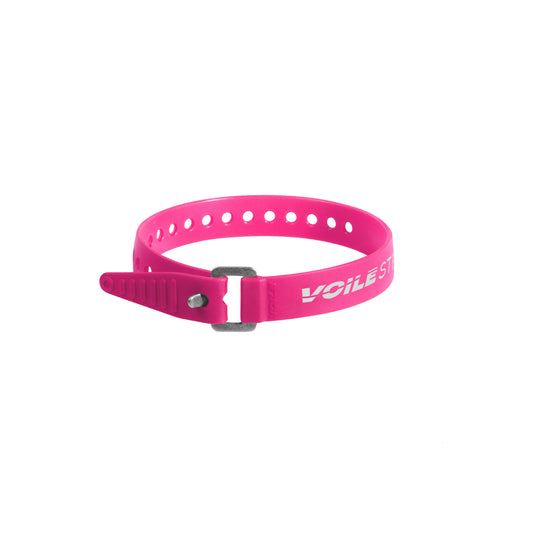 ボレー（VOILE） ボレーストラップ アルミニウム 15インチ（Voile Straps Aluminum Buckle 15in）カラー：Magenta / White