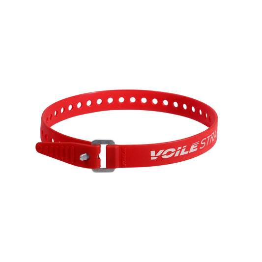 ボレー（VOILE） ボレーストラップ アルミニウム 20インチ（Voile Straps Aluminum Buckle 20in）カラー：Red / White