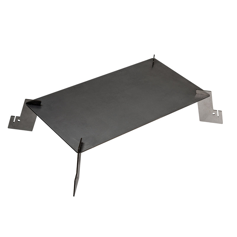エバニュー（EVERNEW） チタニウムソリッドテーブル（Titanium Solid table）EBY532 上から