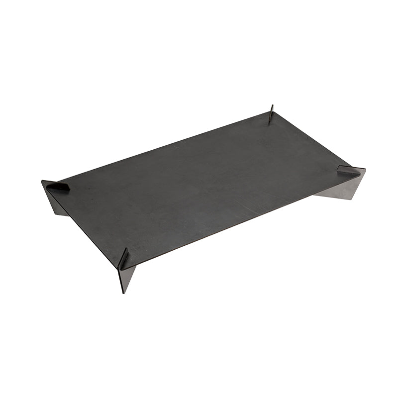 エバニュー（EVERNEW） チタニウムソリッドテーブル（Titanium Solid table）EBY532 下から