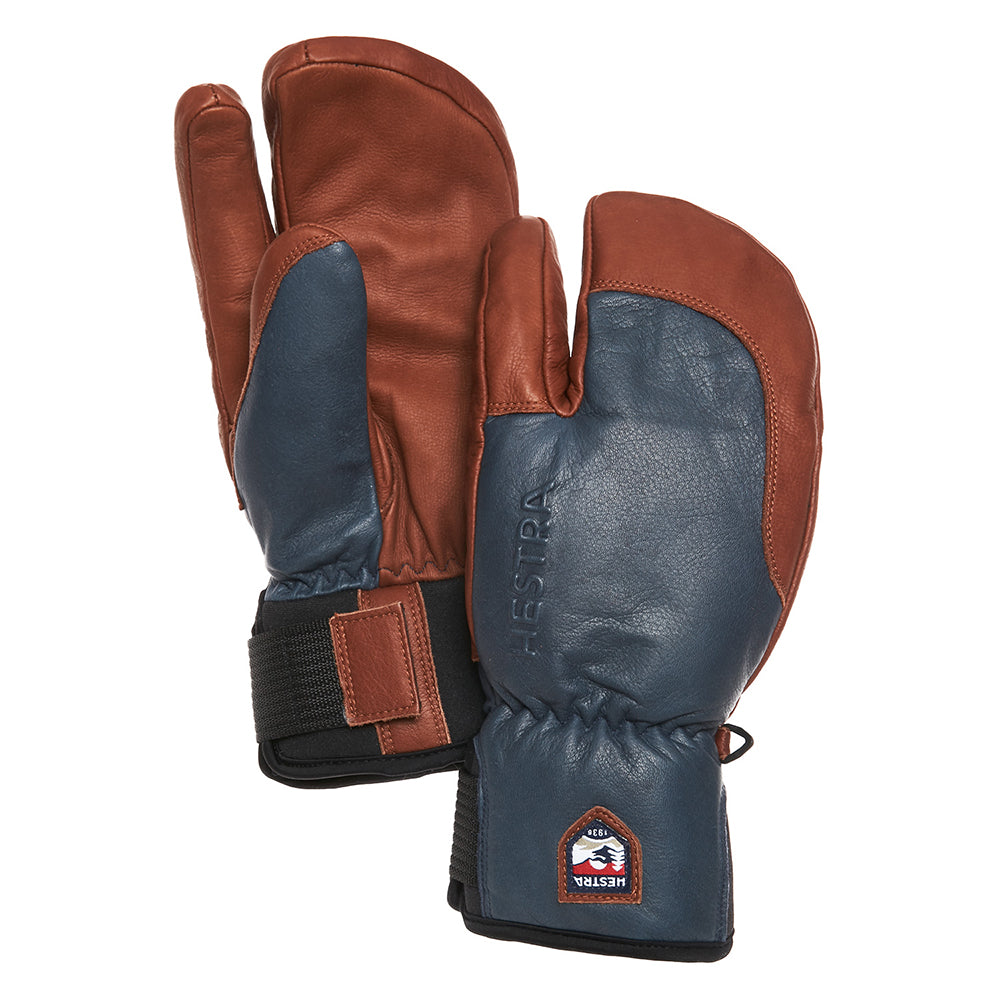 ヘストラ（HESTRA） トポ スリーフィンガー（TOPO 3-FINGER）1000338720 カラー：Navy/Brown