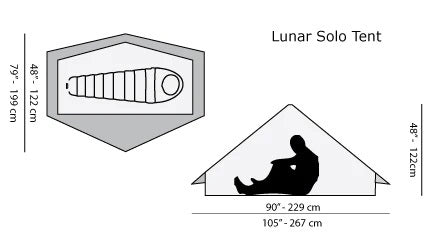 SixMoon Designs Lunar Solo 2021 SMD-LSGR, Green