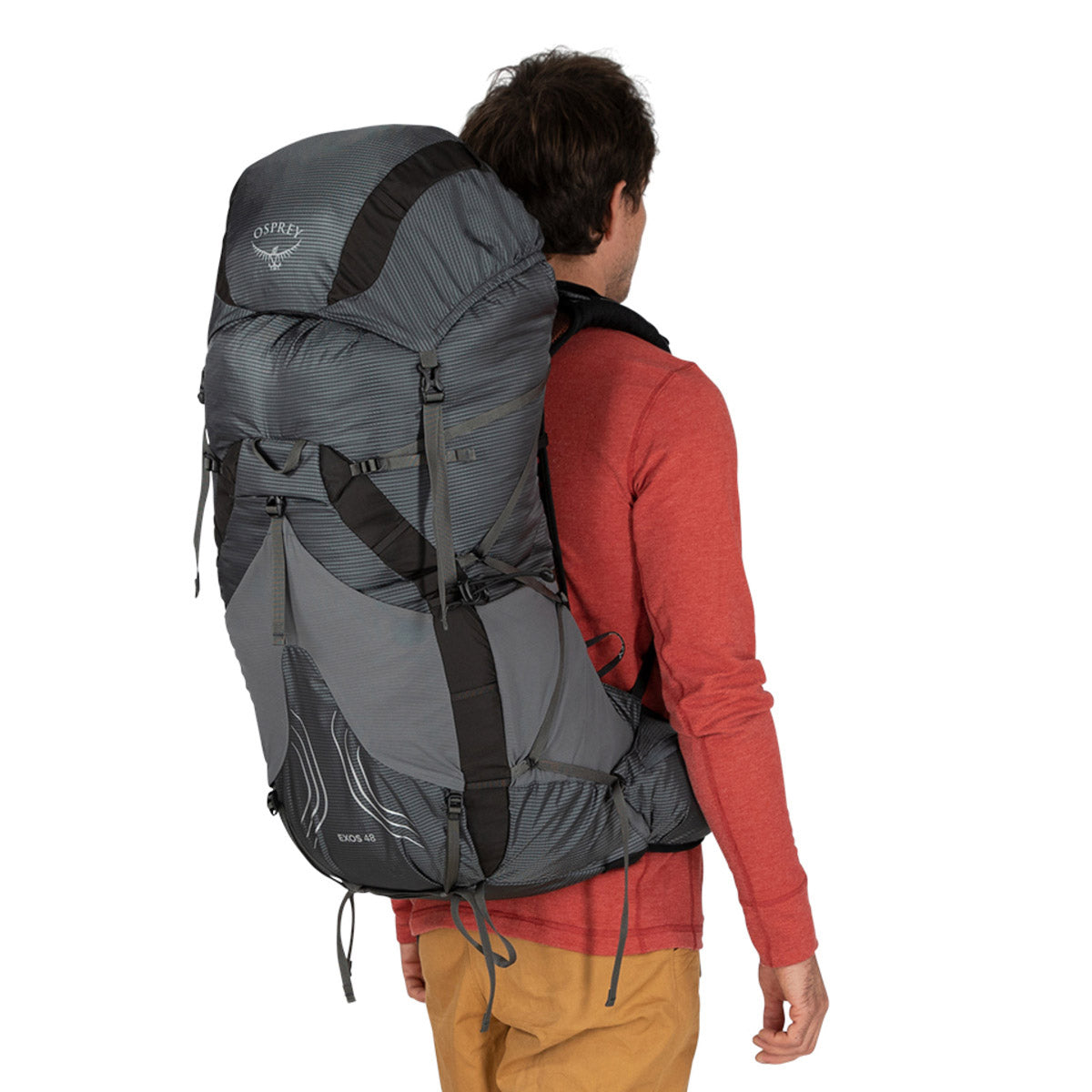 オスプレー（OSPREY） エクソス48 OS50327 カラー：タングステングレー – OUTDOOR SPECIALITY MOOSE