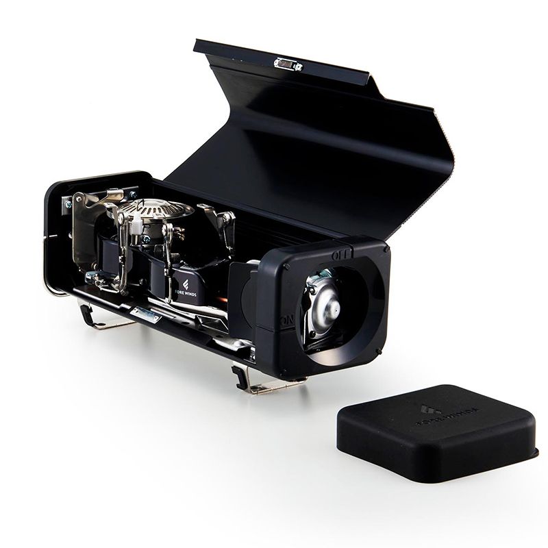 FORE WINDS Folding Camping Stove FW-FS01-BK Color: Black