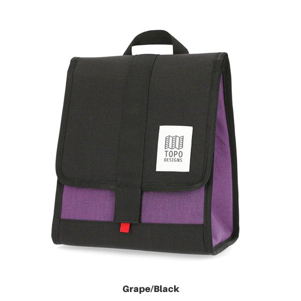 トポデザイン（Topo Designs） クーラーバッグ（COOLER BAG）6312 カラー：GRAPE/BLACK