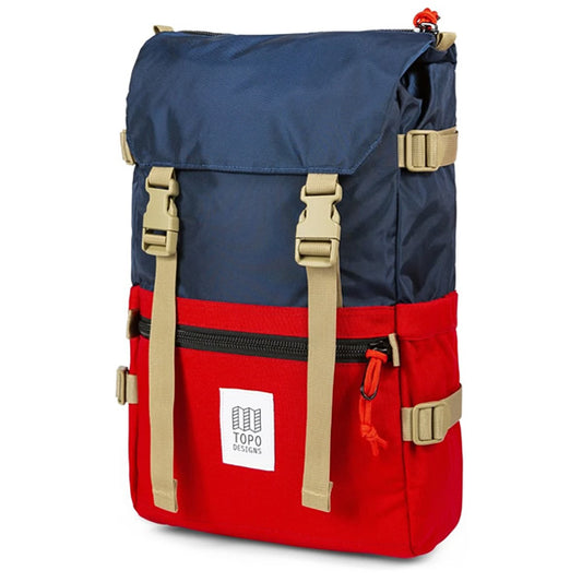 トポデザイン（Topo Designs） ROVER PACK カラー：RED/NAVY