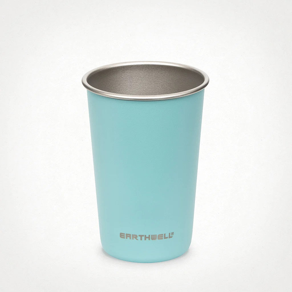 アースウェル（EARTHWELL）16oz パイント カップ （16oz Pint Cup）EW-SP16 カラー：AQUA BLUE