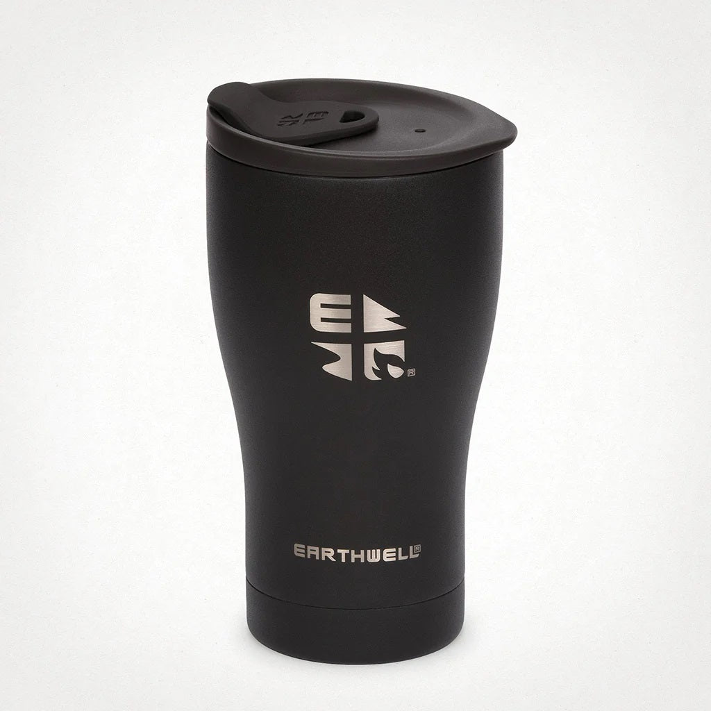 アースウェル（EARTHWELL）アーリーライザー タンブラー 16oz（16oz Early Riser Tumbler）EW-VT16ER カラー：VOLCANICBLACK