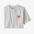 Patagonia Alpine Icon Regenerative Organic Cotton T-Shirt (alpine-icon-regenerative-organicT) 37400, Color: White