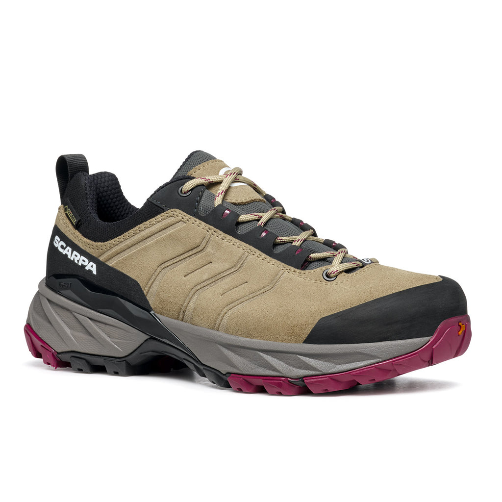 SCARPA Women's Rush Trail GTX SC22055, Color: Light Desert