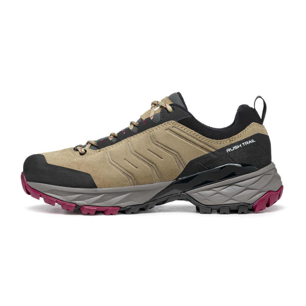 SCARPA Women's Rush Trail GTX SC22055, Color: Light Desert